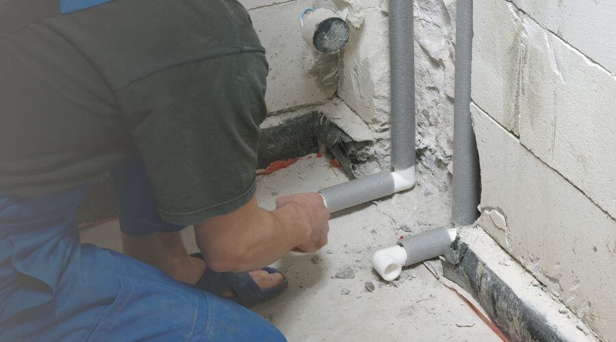 Expert burst pipe repair services in Rex, NC